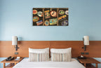 Vintage Voyage Wall Art Print on the wall