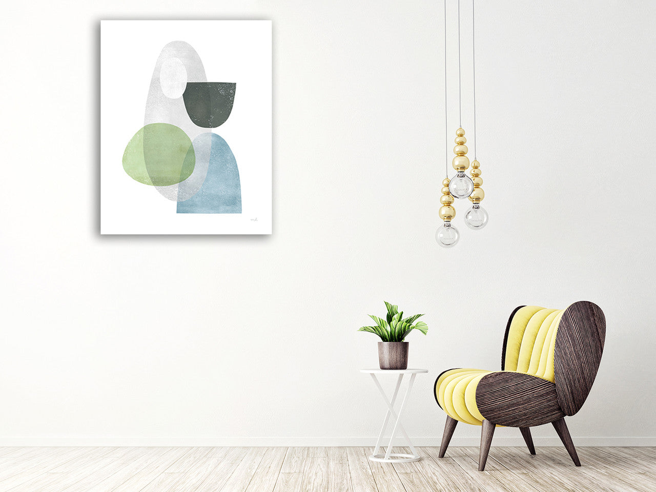 Whispers II Wall Art Print on the wall