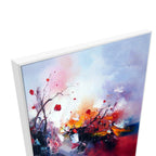 White Floating Frame