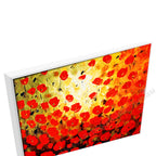 White Floating Frame