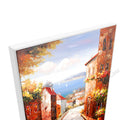 White Floating Frame