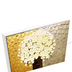 White Floating Frame