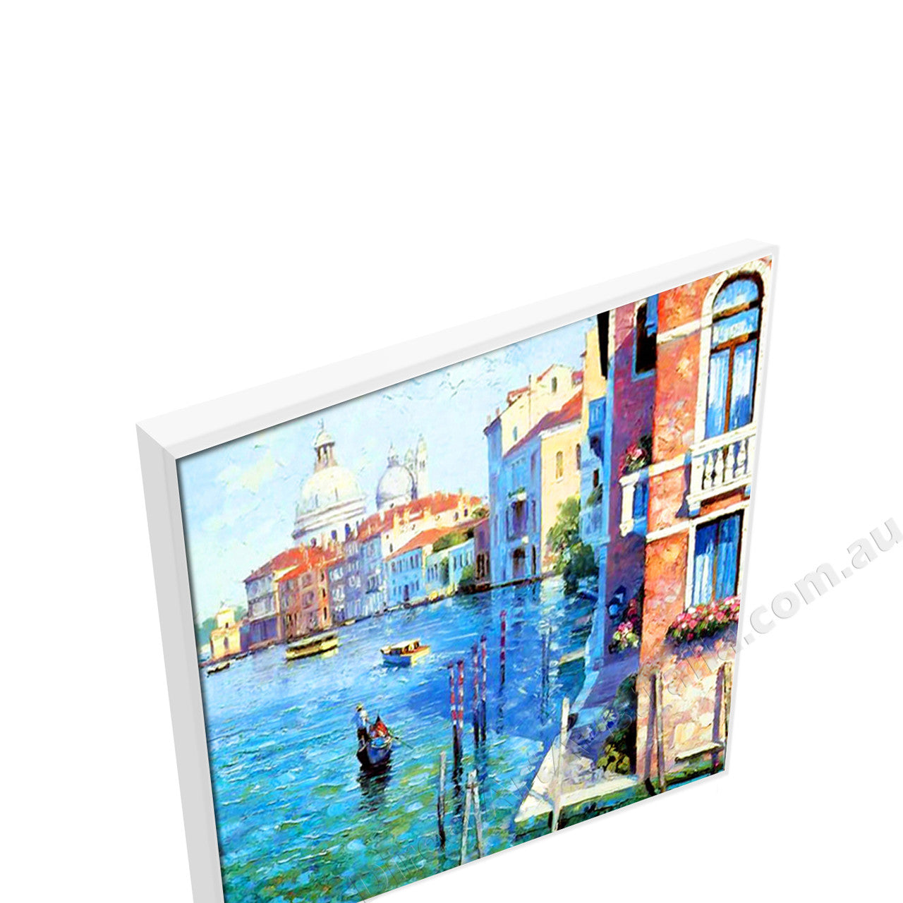 White Floating Frame