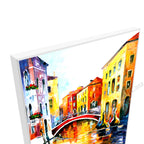 White Floating Frame