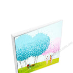 White Floating Frame