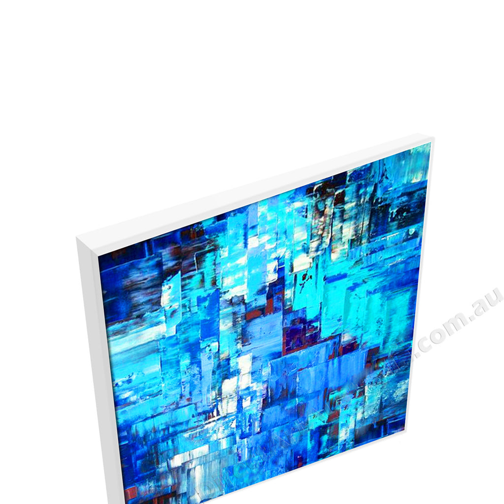 White Floating Frame