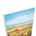 White Floating Frame