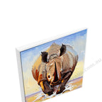 White Floating Frame