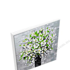 White Floating Frame