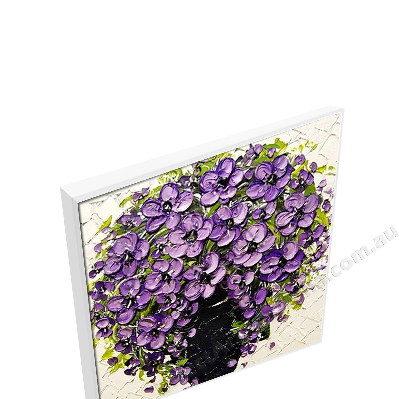 White Floating Frame
