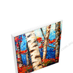 White Floating Frame