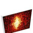 White Floating Frame