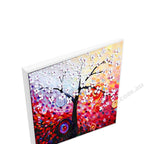 White Floating Frame