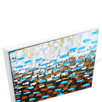 White Floating Frame