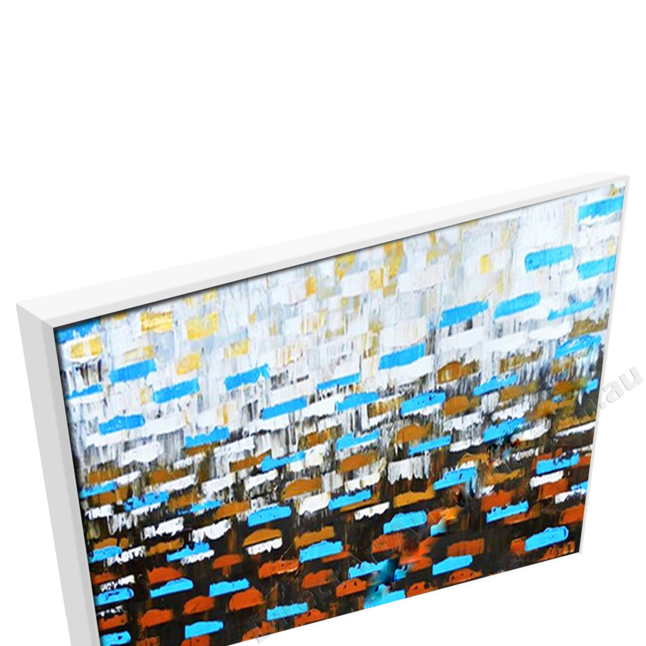 White Floating Frame