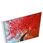 White Floating Frame