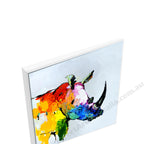 White Floating Frame