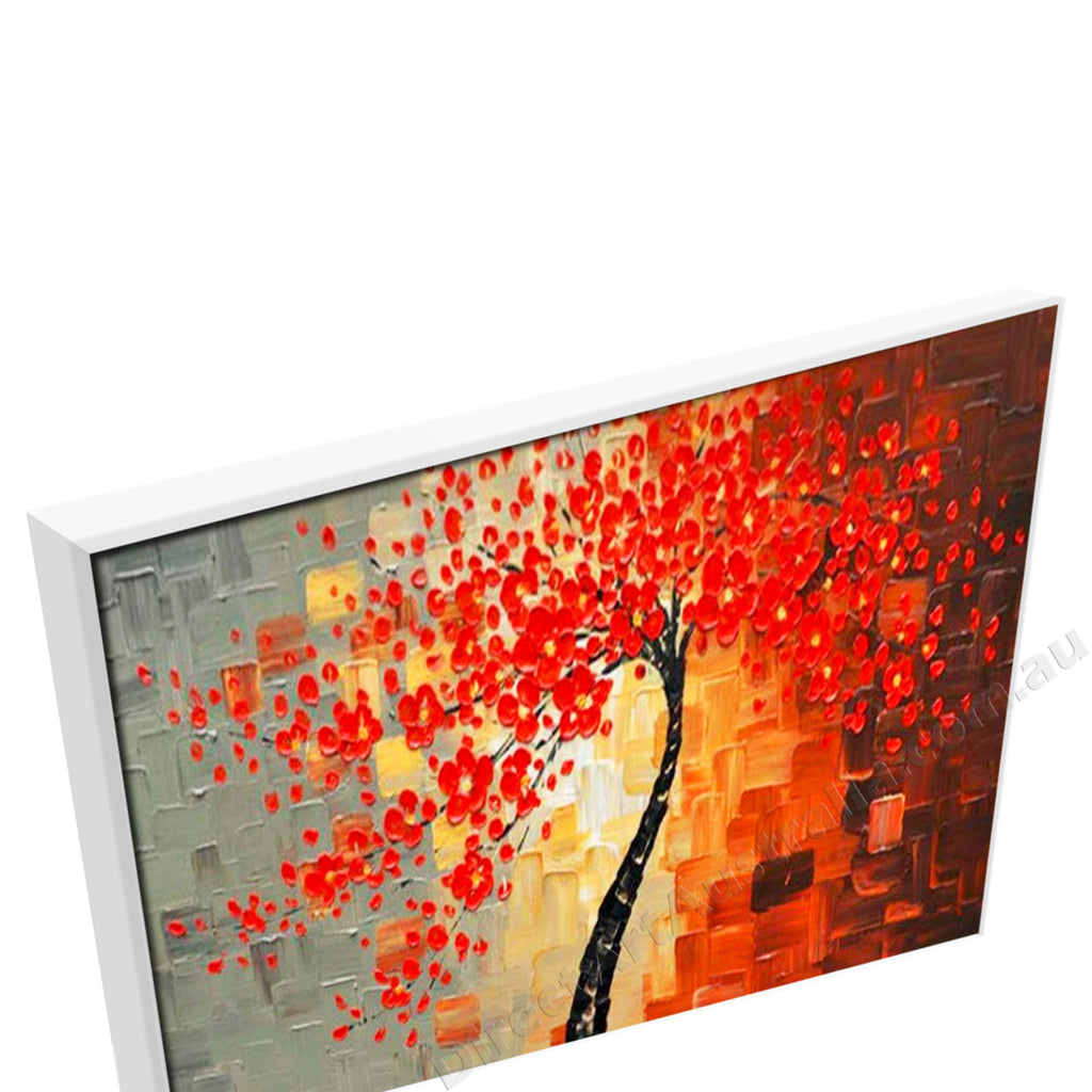 White Floating Frame