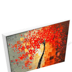 White Floating Frame