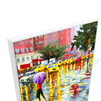 White Floating Frame