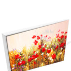 White Floating Frame