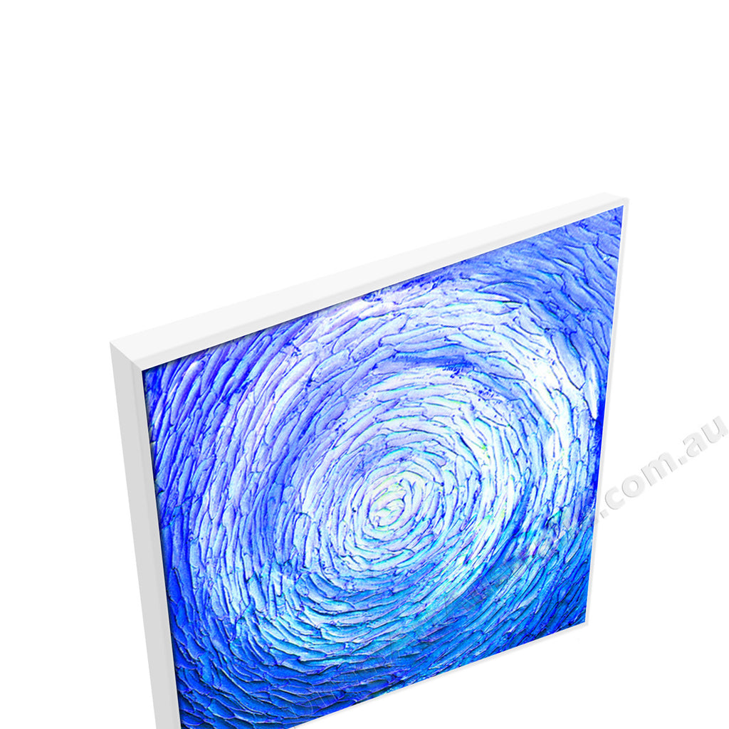 White Floating Frame