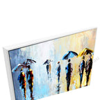 White Floating Frame