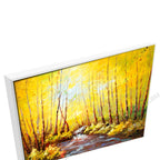 White Floating Frame