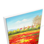 White Floating Frame