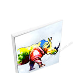 White Floating Frame