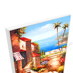 White Floating Frame