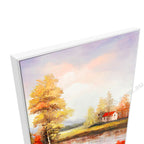 White Floating Frame