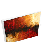 White Floating Frame