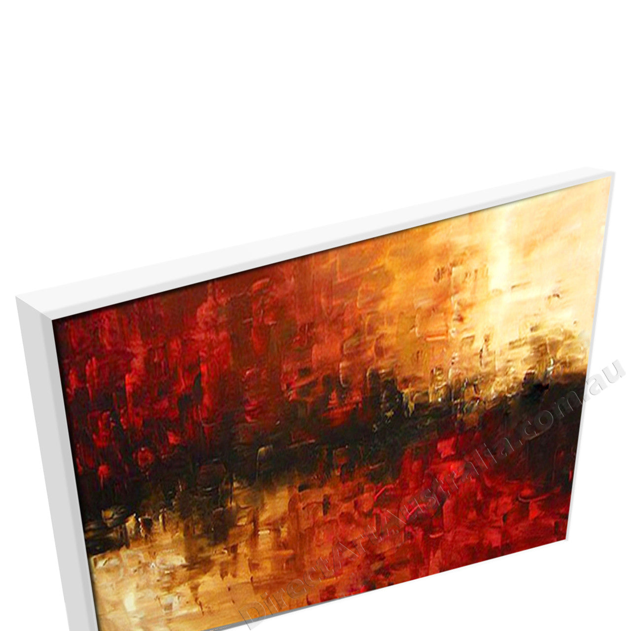 White Floating Frame