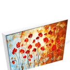 White Floating Frame