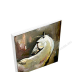 White Floating Frame