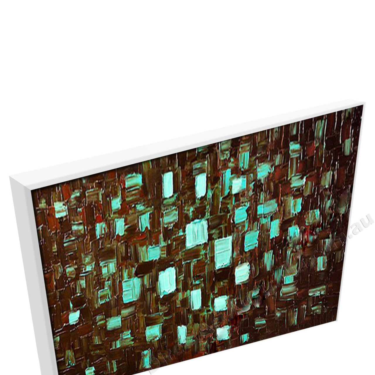 White Floating Frame