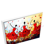 White Floating Frame