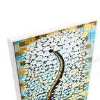 White Floating Frame