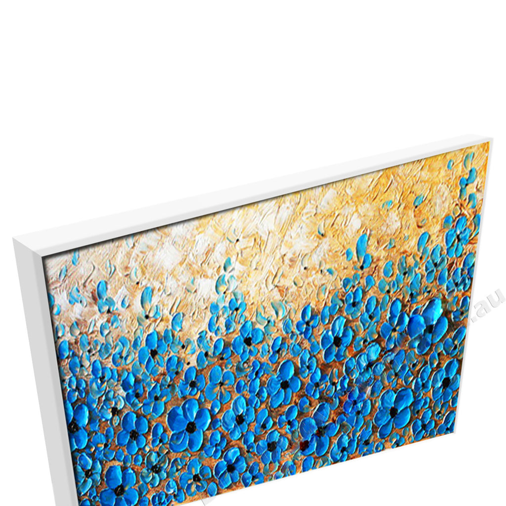 White Floating Frame
