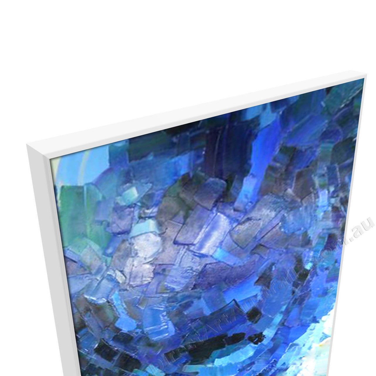White Floating Frame