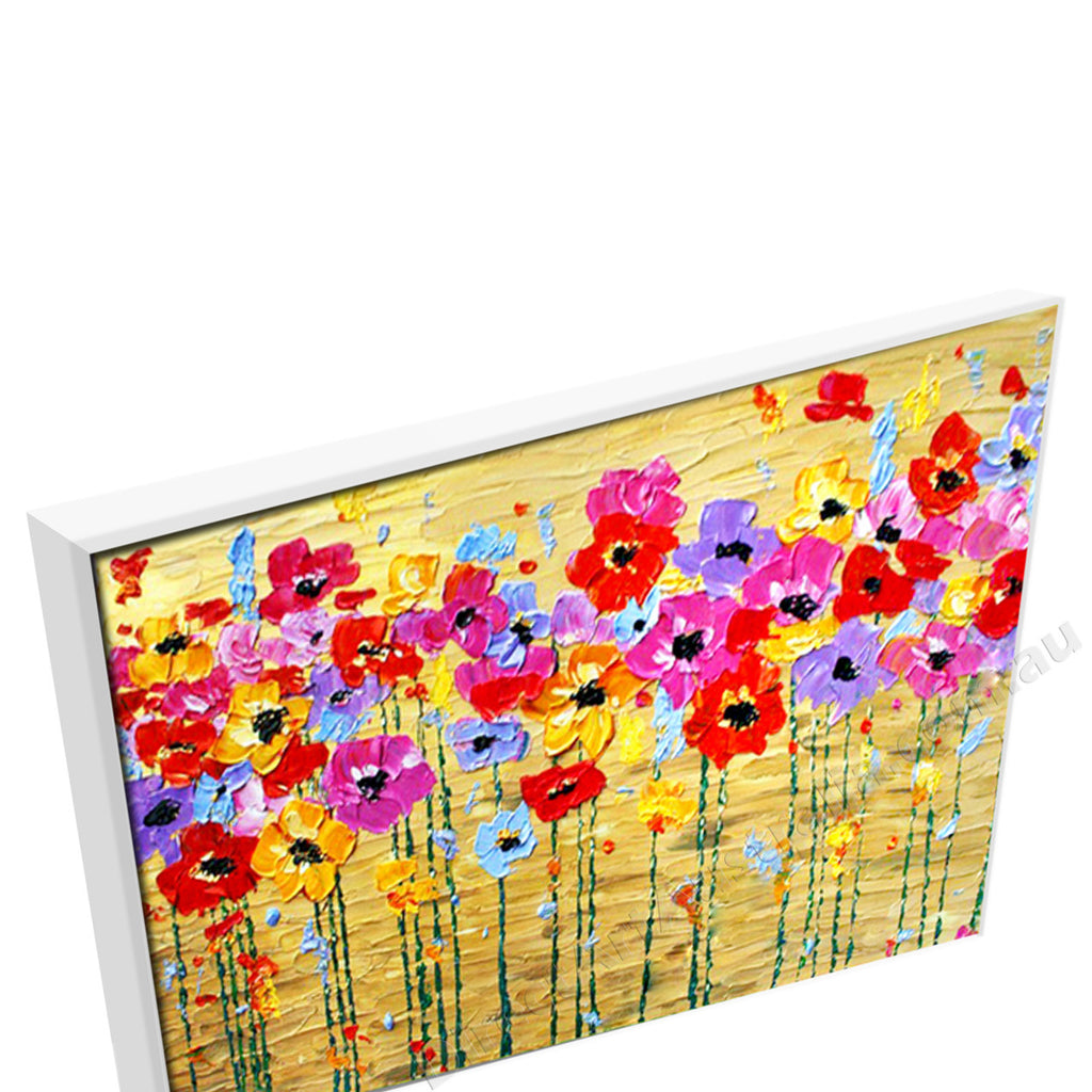White Floating Frame