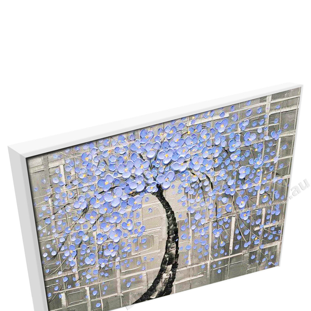 White Floating Frame