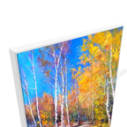 White Floating Frame