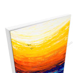 White Floating Frame