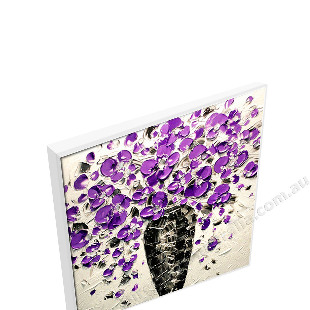 White Floating Frame