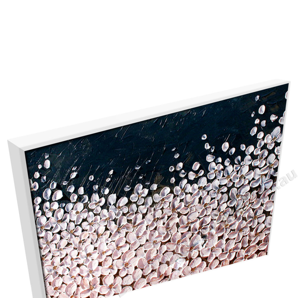 White Floating Frame