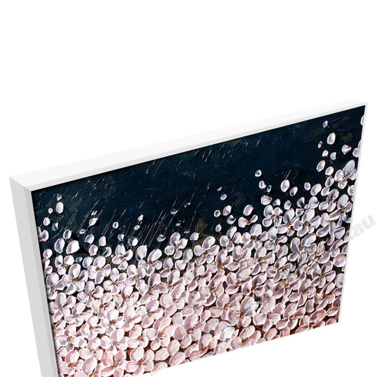 White Floating Frame