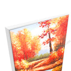 White Floating Frame