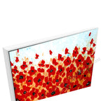 White Floating Frame
